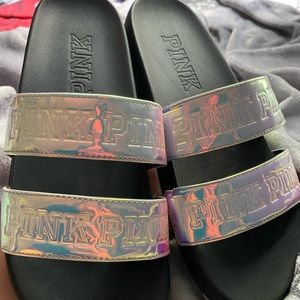 Iridescent VS PINK slides
